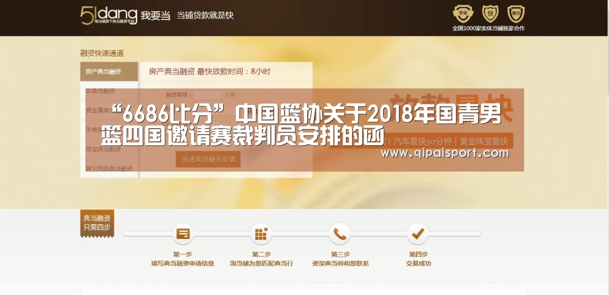 “6686比分”中国篮协关于2018年国青男篮四国邀请赛裁判员安排的函(图1) 6686比分